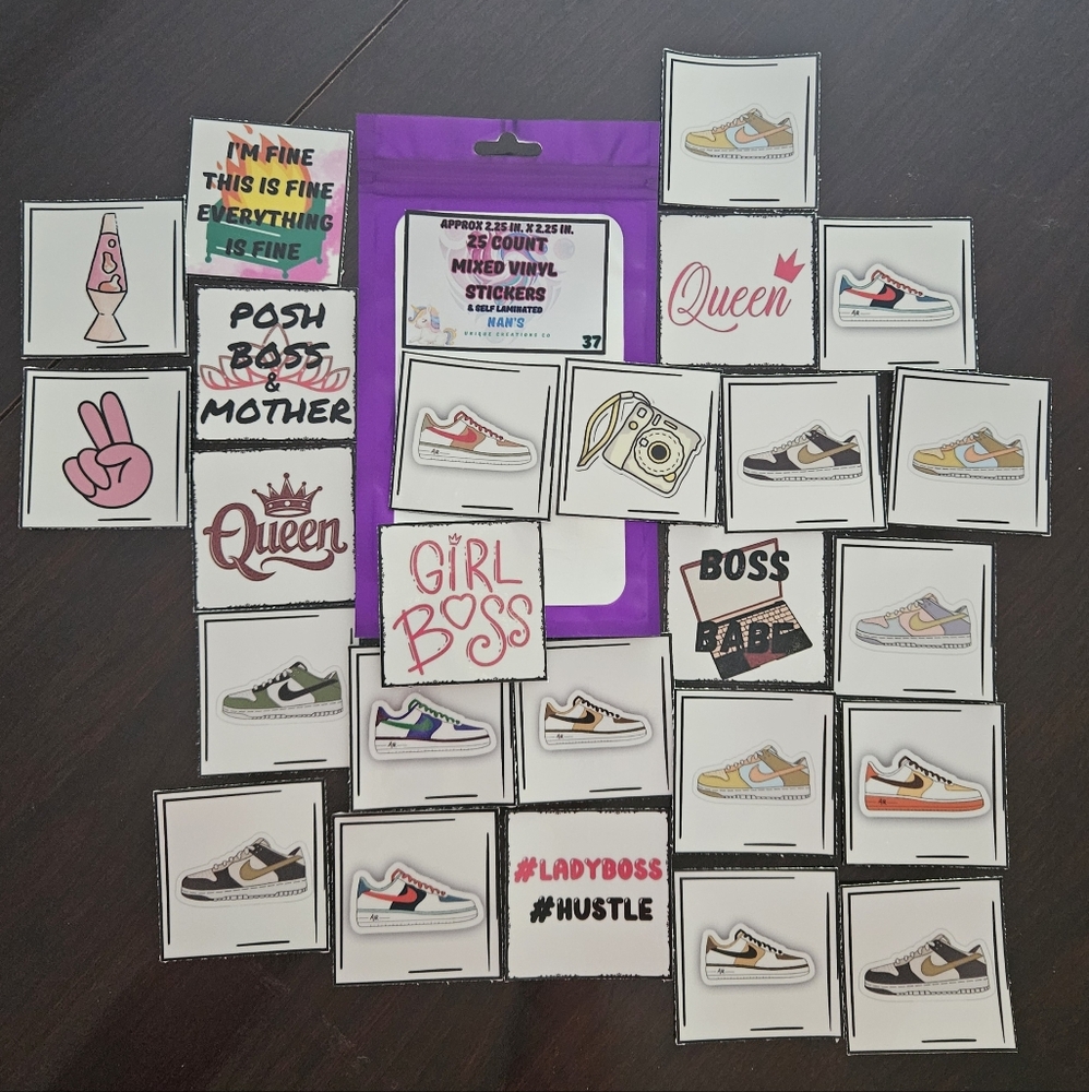 Mixed Vinyl Stickers - Picture 4 of 4